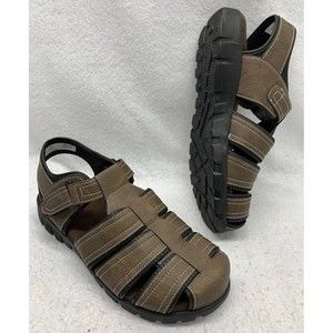 Sonoma Sandals Crosby Brown Ortholite Eco Shoe’s Men’s Size 13 Lightweight